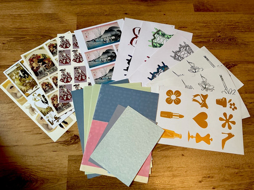 Kanban patterned card and - patterned,