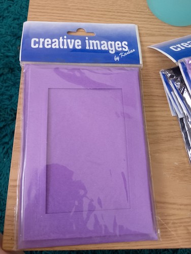 Pack purple photo frame - purple,