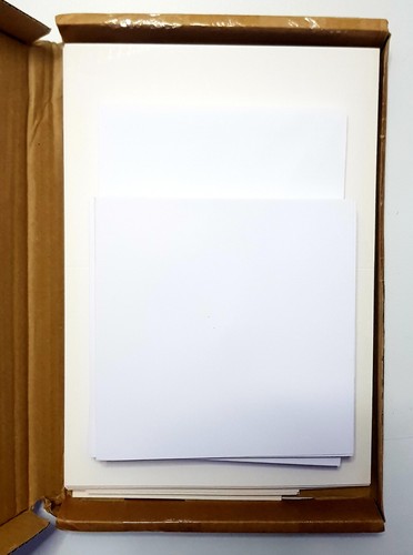Kanban ultra white embossed - ultra,