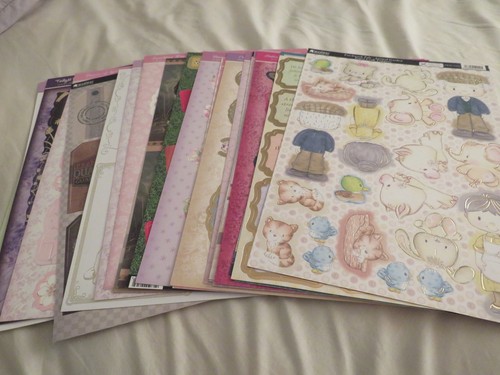 Bundle sheets of card - of,