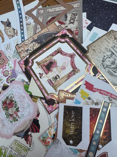 Craft clearout card toppers - craft,