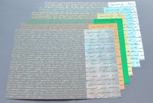 Kanban script foiled card - kanban,