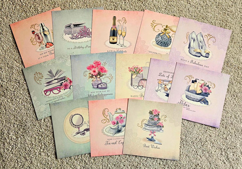 Kanban vintage floral - kanban, birthday