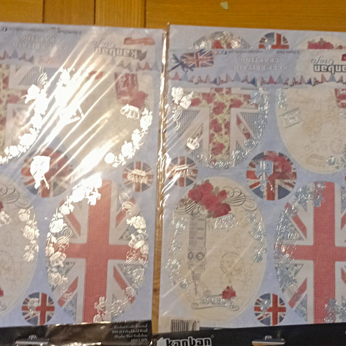 Kanban card kit union jack - union,