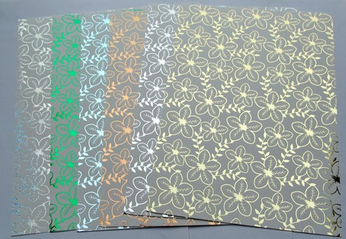 Kanban flowers leaves foiled - &,