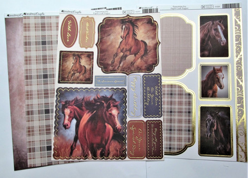 Kanban horse theme - horse, foiled